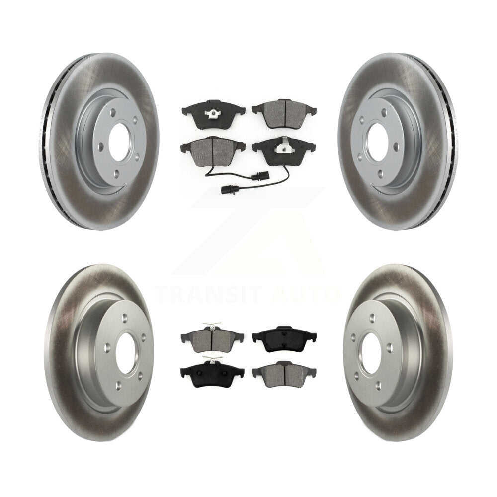 Transit Auto KGS-102442 Disc Brake Kit for 2004 Volvo S40 - Front and Rear