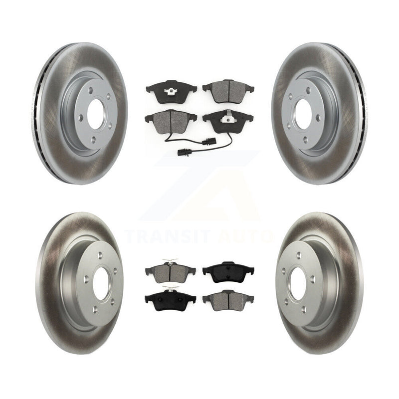 Transit Auto KGS-102442 Disc Brake Kit for 2004 Volvo S40 - Front and Rear