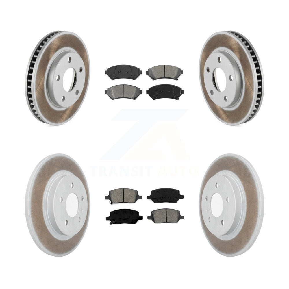 Transit Auto KGS-102443 Disc Brake Kit for 2005 Pontiac Montana - Front and Rear