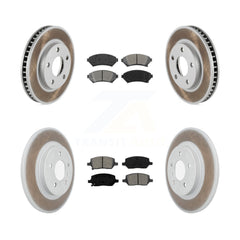 Transit Auto KGS-102443 Disc Brake Kit for 2005 Pontiac Montana - Front and Rear