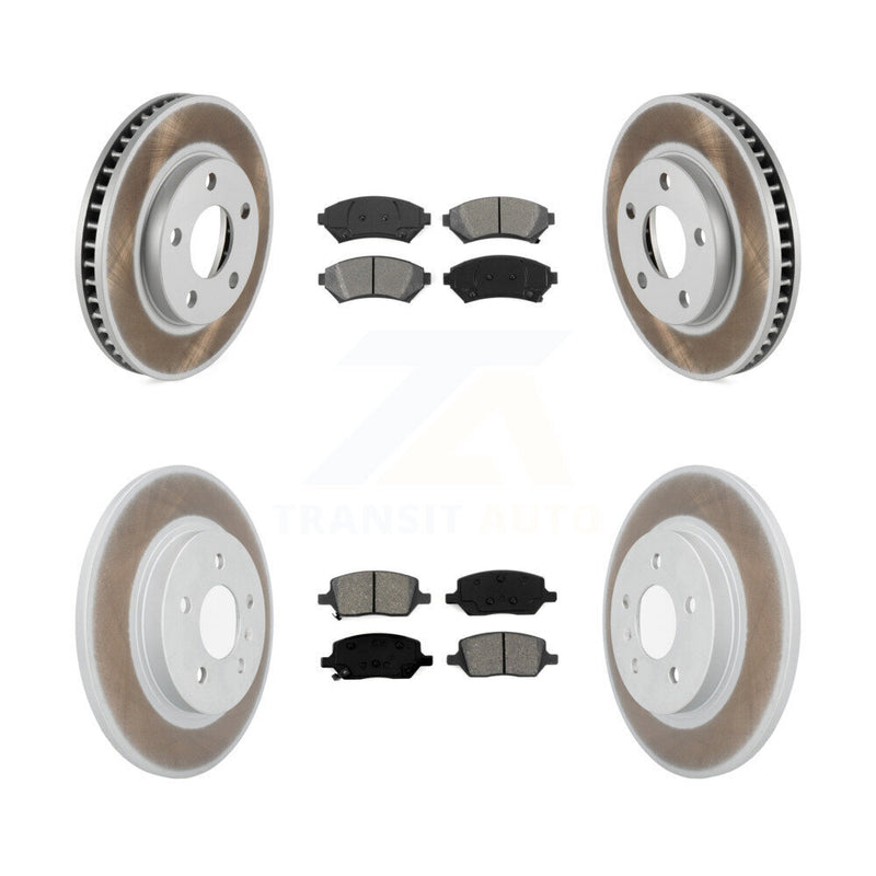 Transit Auto KGS-102443 Disc Brake Kit for 2005 Pontiac Montana - Front and Rear