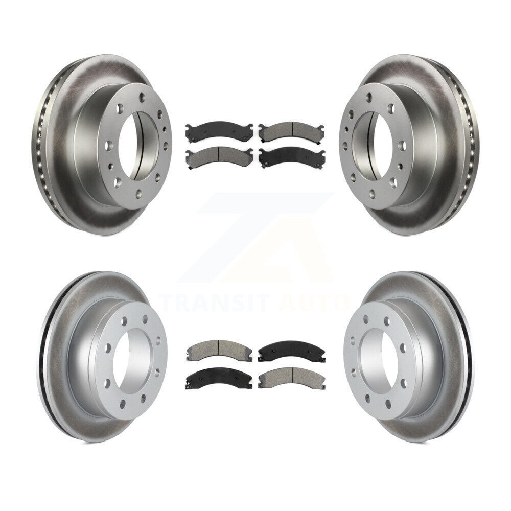 Transit Auto KGS-102444 Disc Brake Kit for 2010-2011 Chevrolet Express 4500 - Front and Rear