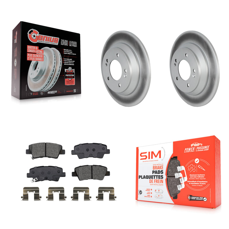 Transit Auto KGS-102446 Disc Brake Kit for 2022-2023 Hyundai Kona - Rear