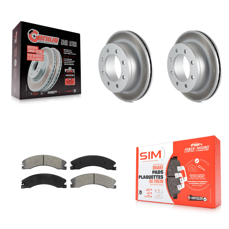 Transit Auto KGS-102448 Disc Brake Kit for 2010-2011 Chevrolet Express 4500 - Rear