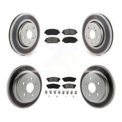Transit Auto KGS-102456 Disc Brake Kit for 2019 Toyota C-HR - Front and Rear