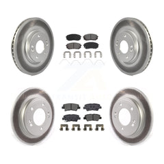 Transit Auto KGS-102458 Disc Brake Kit for 2019-2023 Kia Forte, Kia Forte5, Hyundai Veloster - Front and Rear