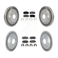 Transit Auto KGS-102461 Disc Brake Kit for 2019-2023 Hyundai Kona Electric, Kia Niro EV - Front and Rear