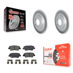 Transit Auto KGS-102473 Disc Brake Kit for 2019-2023 Kia Soul EV, Hyundai Kona Electric, Kia Niro EV - Rear