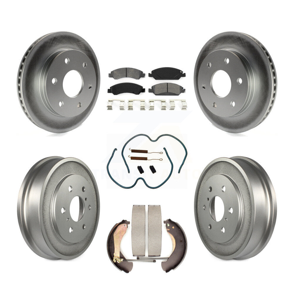 Transit Auto KGS-102476 Disc Brake Kit for 2007 GMC Sierra 1500 - Front and Rear