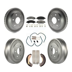 Transit Auto KGS-102476 Disc Brake Kit for 2007 GMC Sierra 1500 - Front and Rear