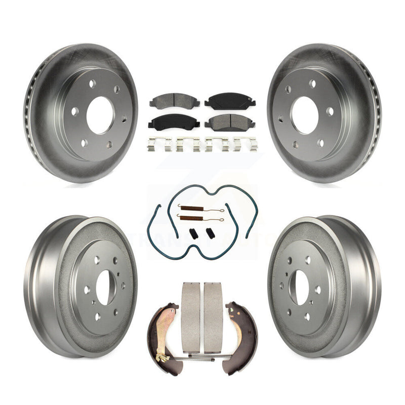 Transit Auto KGS-102476 Disc Brake Kit for 2007 GMC Sierra 1500 - Front and Rear