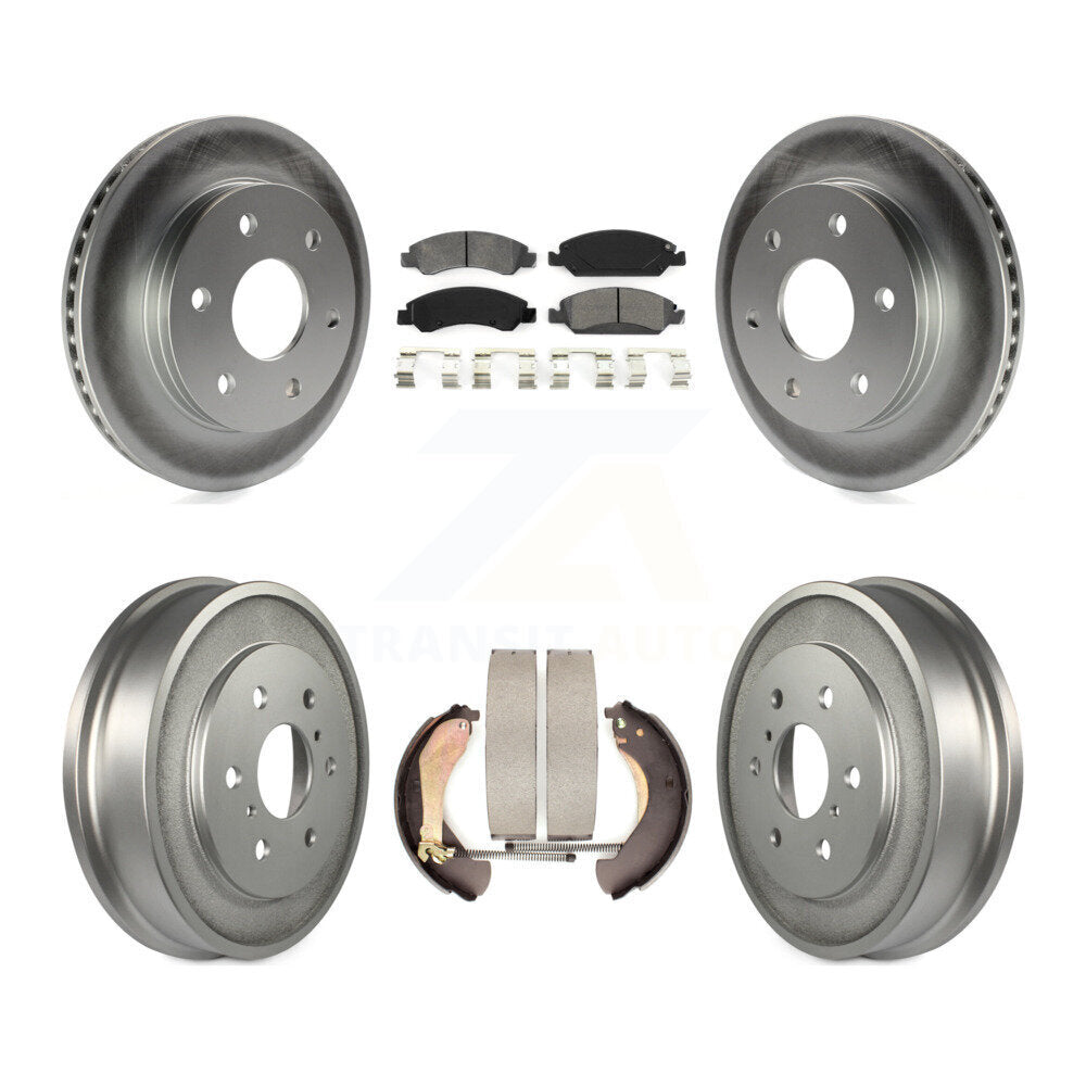 Transit Auto KGS-102477 Disc Brake Kit for 2007 GMC Sierra 1500 - Front and Rear