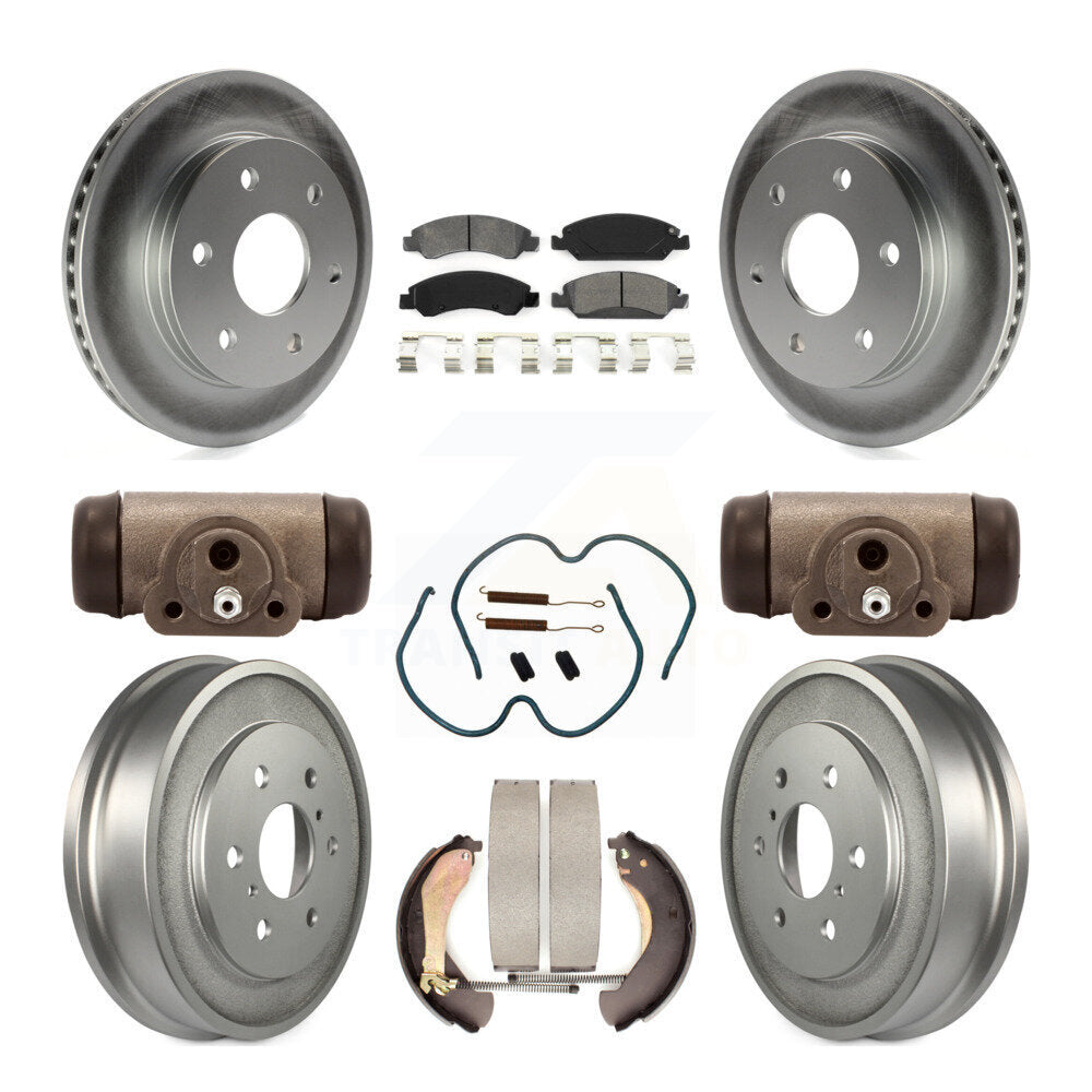 Transit Auto KGS-102478 Disc Brake Kit for 2007 GMC Sierra 1500 - Front and Rear