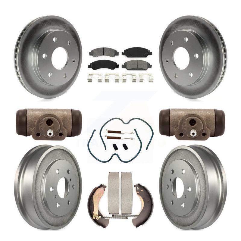 Transit Auto KGS-102478 Disc Brake Kit for 2007 GMC Sierra 1500 - Front and Rear