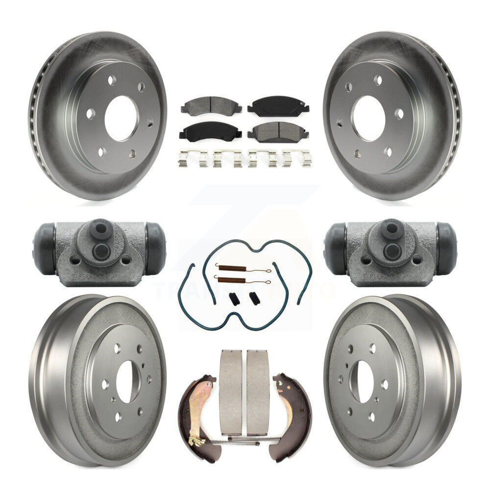 Transit Auto KGS-102479 Disc Brake Kit for 2007 GMC Sierra 1500 - Front and Rear