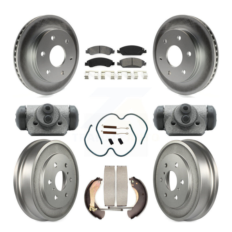 Transit Auto KGS-102479 Disc Brake Kit for 2007 GMC Sierra 1500 - Front and Rear