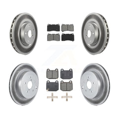Transit Auto KGS-102480 Disc Brake Kit for 2008-2017 Subaru WRX STI, Subaru Impreza - Front and Rear