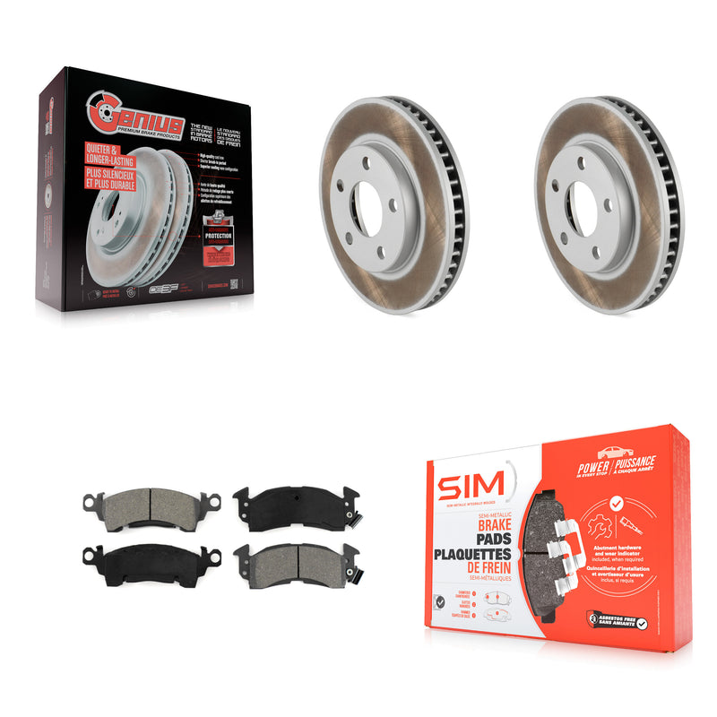 Transit Auto KGS-102490 Disc Brake Kit for 1992-1993 Cadillac Commercial Chassis - Front