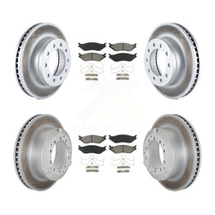 Transit Auto KGS-102493 Disc Brake Kit for 2005-2016 Ford F-450 Super Duty, International CF500 and More - Front and Rear