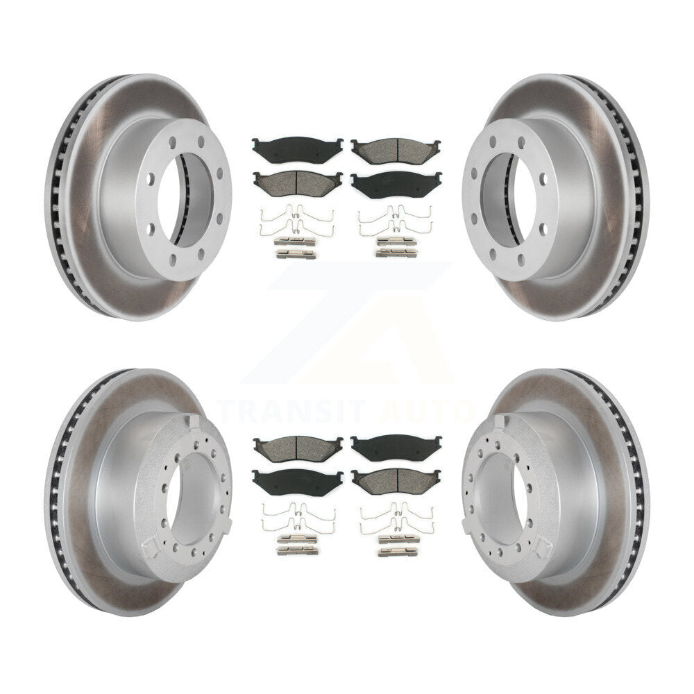 Transit Auto KGS-102495 Disc Brake Kit for 2005-2009 Ford F-450 Super Duty - Front and Rear