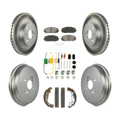 Transit Auto KGS-102501 Disc Brake Kit for 2014-2018 Toyota Yaris - Front and Rear