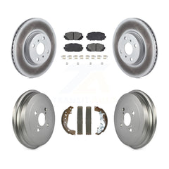 Transit Auto KGS-102503 Disc Brake Kit for 2015-2018 Toyota Yaris - Front and Rear
