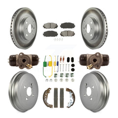 Transit Auto KGS-102506 Disc Brake Kit for 2014-2018 Toyota Yaris - Front and Rear