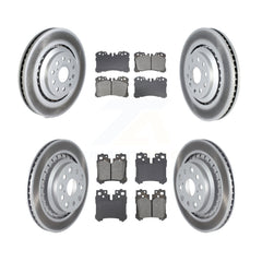 Transit Auto KGS-102507 Disc Brake Kit for 2008-2017 Lexus LS460, Lexus LS600h - Front and Rear