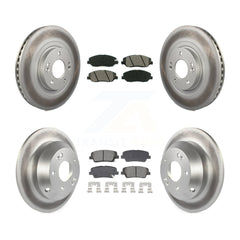 Transit Auto KGS-102510 Disc Brake Kit for 2013-2016 Hyundai Santa Fe, Hyundai Santa Fe XL - Front and Rear
