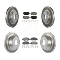Transit Auto KGS-102511 Disc Brake Kit for 2010-2013 Kia Sorento, Hyundai Santa Fe - Front and Rear