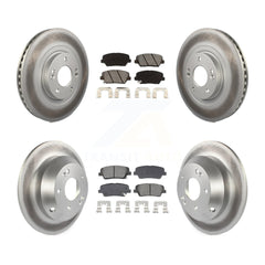 Transit Auto KGS-102512 Disc Brake Kit for 2013-2016 Kia Sorento, Hyundai Santa Fe Sport - Front and Rear