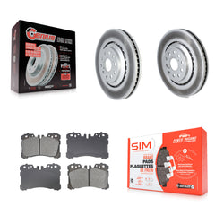 Transit Auto KGS-102513 Disc Brake Kit for 2007-2023 Lexus LS500h, Lexus LS500 and More - Front