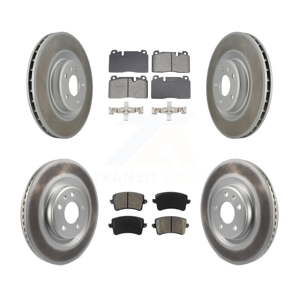 Transit Auto KGS-102522 Disc Brake Kit for 2013-2017 Audi Q5 - Front and Rear