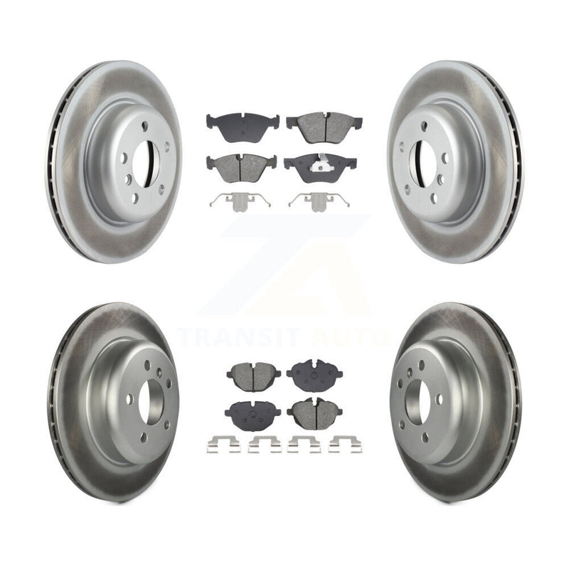 Transit Auto KGS-102524 Disc Brake Kit for 2011-2016 BMW 528i xDrive, BMW 528i - Front and Rear