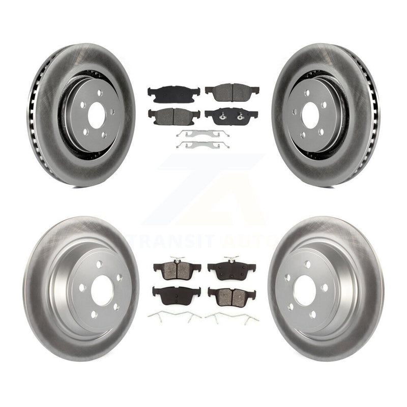 Transit Auto KGS-102527 Disc Brake Kit for 2017-2020 Lincoln Continental, Ford Fusion, Lincoln MKZ - Front and Rear