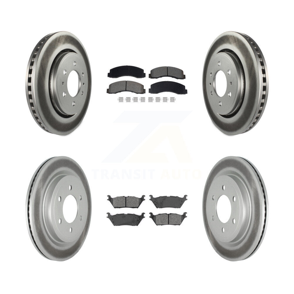 Transit Auto KGS-102528 Disc Brake Kit for 2018-2021 Ford Expedition, Ford F-150, Lincoln Navigator - Front and Rear
