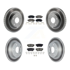 Transit Auto KGS-102531 Disc Brake Kit for 2019-2023 Nissan Altima - Front and Rear