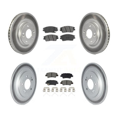 Transit Auto KGS-102532 Disc Brake Kit for 2017-2022 Hyundai Tucson, Kia Sportage - Front and Rear