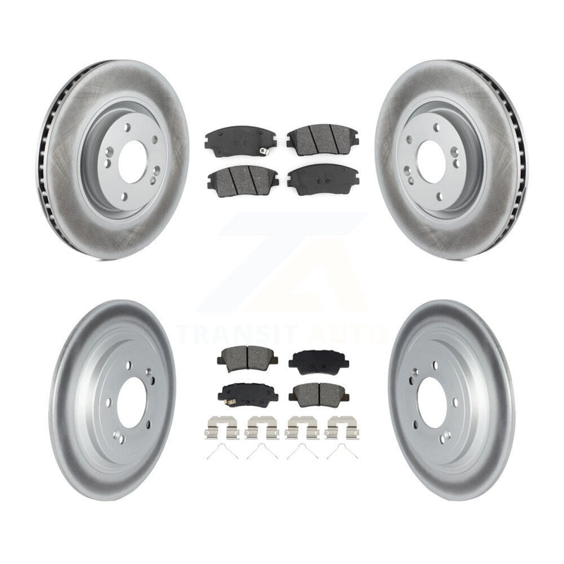 Transit Auto KGS-102533 Disc Brake Kit for 2017-2022 Kia Sportage - Front and Rear