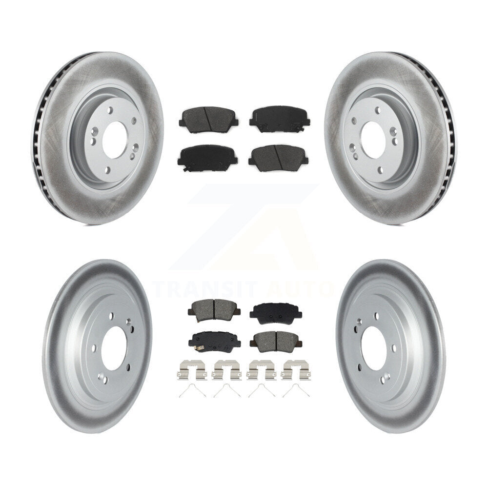 Transit Auto KGS-102534 Disc Brake Kit for 2019-2020 Hyundai Nexo - Front and Rear