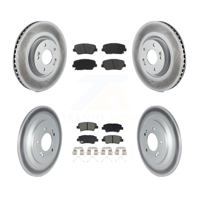 Transit Auto KGS-102534 Disc Brake Kit for 2019-2020 Hyundai Nexo - Front and Rear