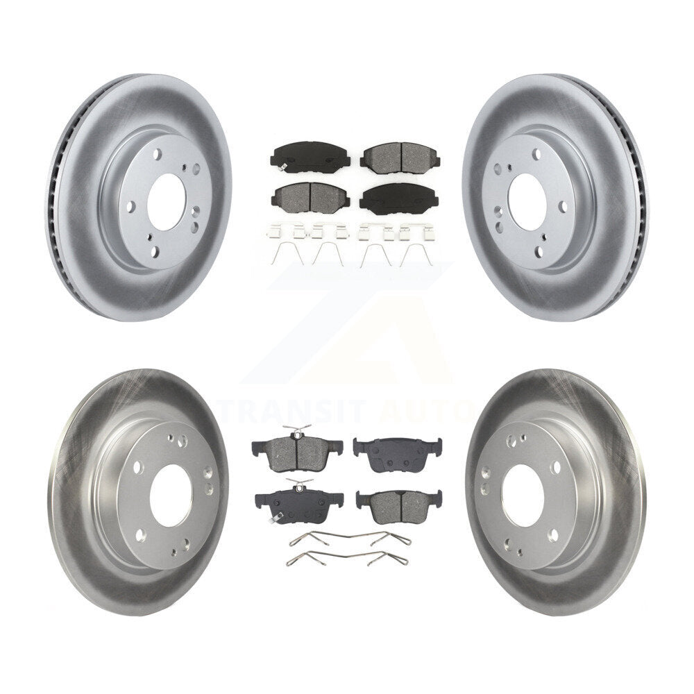 Transit Auto KGS-102535 Disc Brake Kit for 2020-2021 Honda Civic - Front and Rear