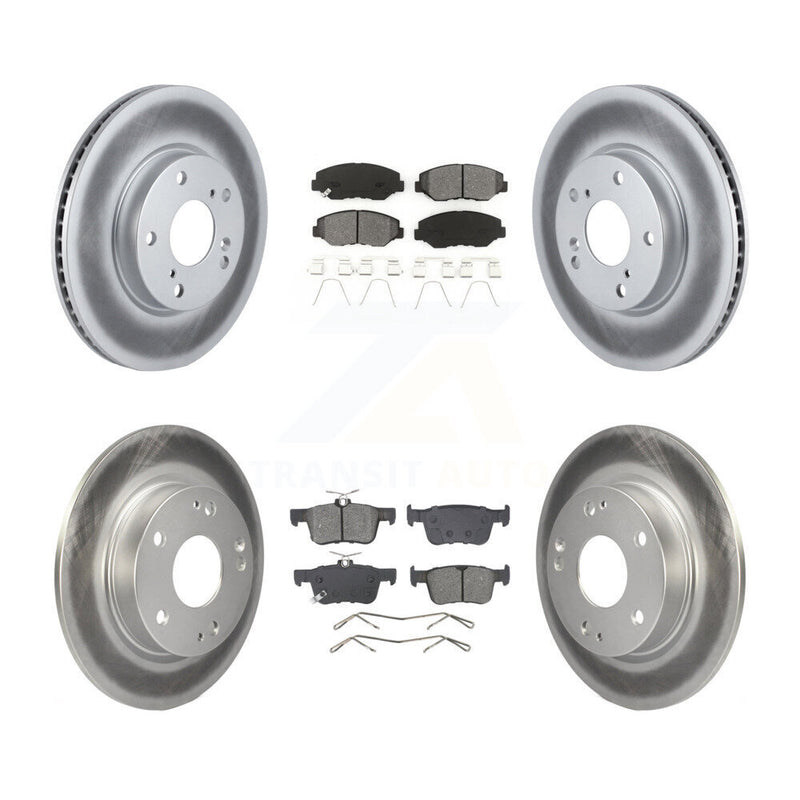 Transit Auto KGS-102535 Disc Brake Kit for 2020-2021 Honda Civic - Front and Rear