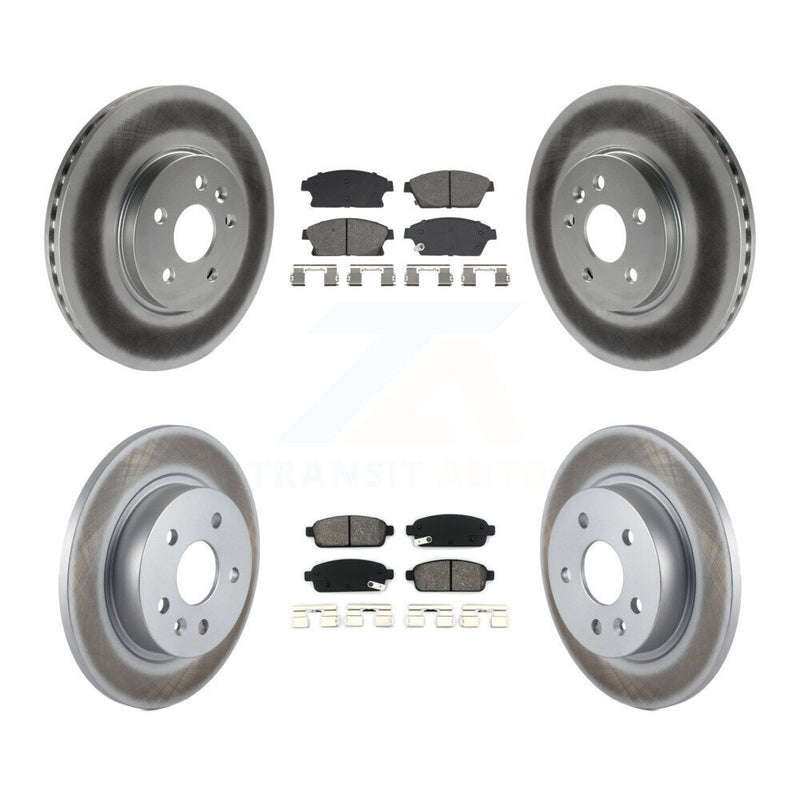 Transit Auto KGS-102537 Disc Brake Kit for 2013-2017 Buick Encore, Chevrolet Trax - Front and Rear