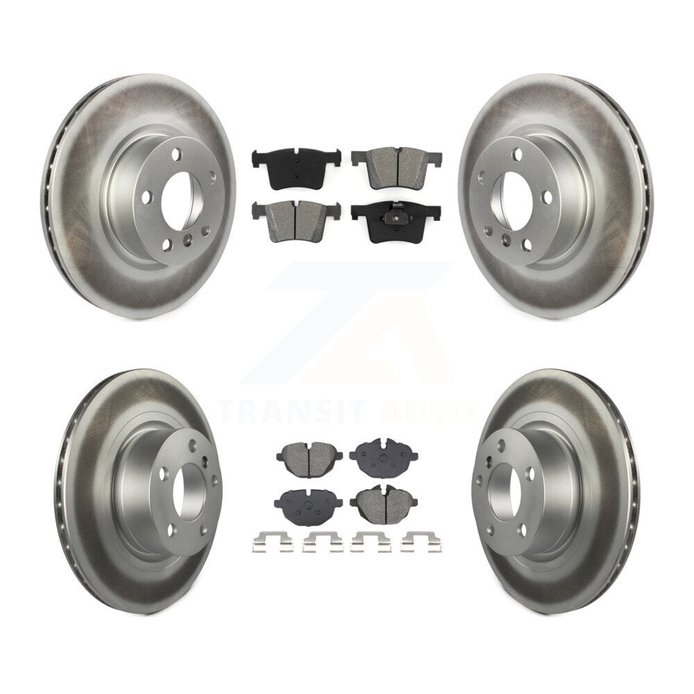 Transit Auto KGS-102540 Disc Brake Kit for 2011-2018 BMW X4, BMW X3 - Front and Rear
