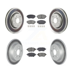 Transit Auto KGS-102541 Disc Brake Kit for 2019-2021 Toyota C-HR - Front and Rear