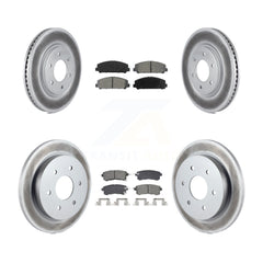 Transit Auto KGS-102543 Disc Brake Kit for 2017-2019 Nissan Armada - Front and Rear