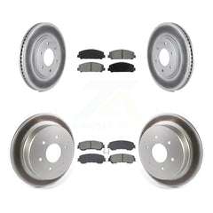 Transit Auto KGS-102544 Disc Brake Kit for 2017-2023 Nissan TITAN - Front and Rear