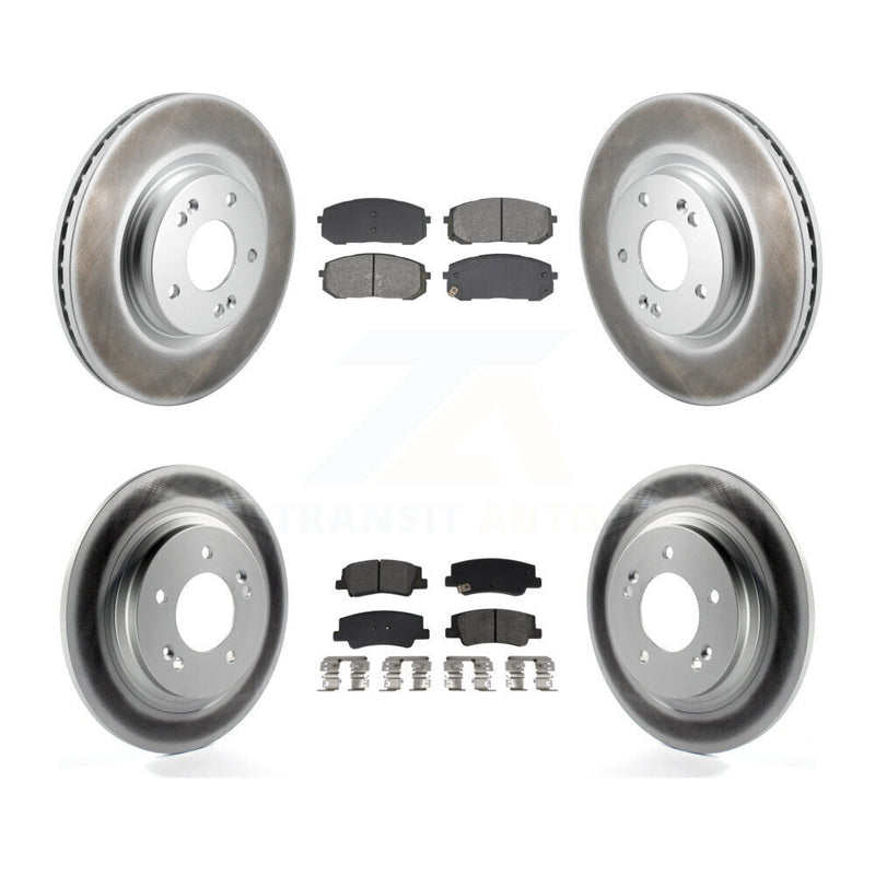 Transit Auto KGS-102546 Disc Brake Kit for 2020-2025 Hyundai Sonata, Kia Niro EV, Kia K5 - Front and Rear