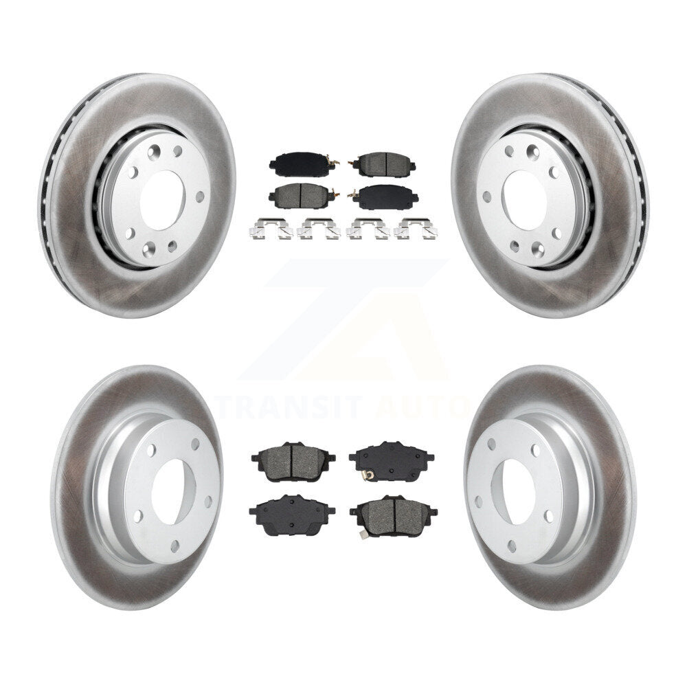 Transit Auto KGS-102547 Disc Brake Kit for 2020-2023 Nissan Sentra - Front and Rear